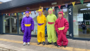 some of our welcome characters on Day 2